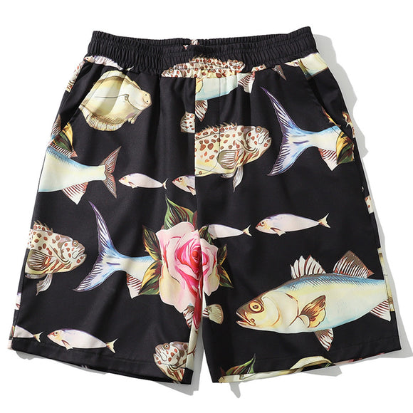 Men's Fish Beach Shorts