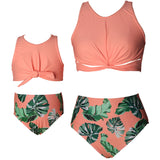 2020 Family Matching Swimwear Mom and Daughter 2 Piece Swimsuits