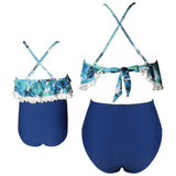 Family Matching Swimwear Mom and Daughter 2 Piece Swimsuits