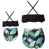 Family Matching Swimwear Mother and Daughter 2 Piece Swimsuit