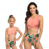 2020 Family Matching Swimwear Mom and Daughter 2 Piece Swimsuits