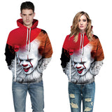 Men's Hoodies 3D Printing Halloween Party Costume