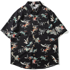 Men's Hawaiian Printing Shirts