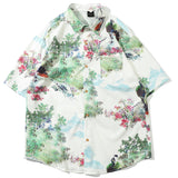 Men's Hawaiian Peacock Printing Shirts