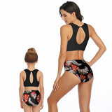 2020 Family Matching Swimwear Mom and Daughter 2 Piece Swimsuits