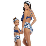 Family Matching Swimwear Mother and Daughter 2 Piece Swimsuit