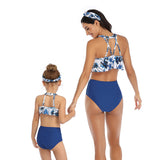 Family Matching Swimwear Mom and Daughter 2 Piece Swimsuits