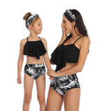 Family Matching Swimwear Mother and Daughter 2 Piece Swimsuit