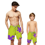 Green Beach Board Shorts