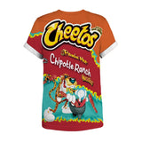 Men's T-Shirts 3D Cheetos Printed Pattern