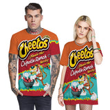 Men's T-Shirts 3D Cheetos Printed Pattern