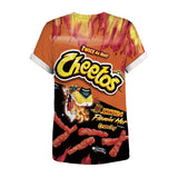 Men's T-Shirts 3D Hot Cheetos Printed Pattern