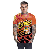 Men's T-Shirts 3D Hot Cheetos Printed Pattern