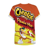 Men's T-Shirt 3D Cheetos Printed Pattern