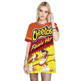 Men's T-Shirt 3D Cheetos Printed Pattern