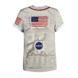 Men's T-Shirt 3D Nasa Aerospace Printed Pattern