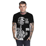 Men's Graphic T shirt Skull Pattern