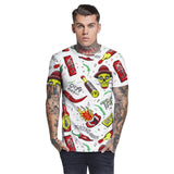 Men's Graphic T shirt Skull Pattern