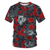 Men's Graphic T shirt Skull Pattern