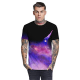 Men's Graphic T shirt Galaxy Patterns