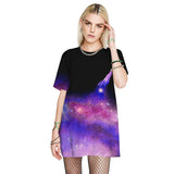 Men's Graphic T shirt Galaxy Patterns