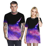 Men's Graphic T shirt Galaxy Patterns