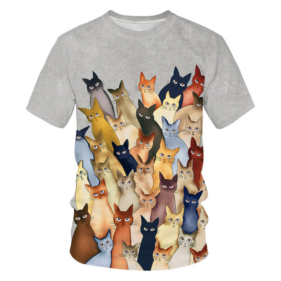 Men's Graphic T shirt Animal Patterns