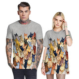 Men's Graphic T shirt Animal Patterns