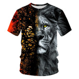 Men's Graphic T shirt Animal Patterns