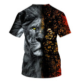 Men's Graphic T shirt Animal Patterns