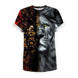 Men's Graphic T shirt Animal Patterns