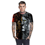 Men's Graphic T shirt Animal Patterns