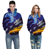 Mens Hoodies 3D Printing Animal Pattern Costume