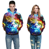 Mens Hoodies 3D Printing Animal Pattern Costume