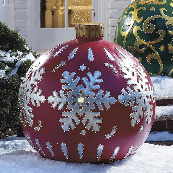 Giant Christmas PVC Inflatable Decorated Ball