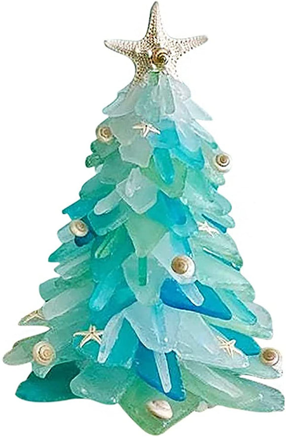 Sea Glass Christmas Tree