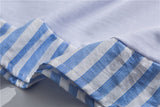 Men's White T-Shirt Stripe