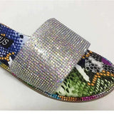 Women Rhinestone Slippers