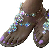 2020 Woman Rhinestones Sandals