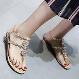 2020 Woman Rhinestones Sandals