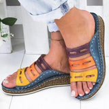 Women Stitching Sandals