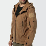 Men Winter Thermal Fleece Tactical Jacket