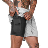 Men 2 in 1 Short Pants