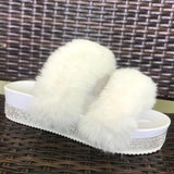 Women Fur Slippers