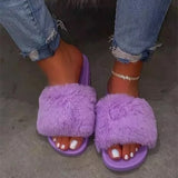 Women Fur Slippers