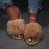 Women Fur Slippers