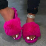 Women Fur Slippers