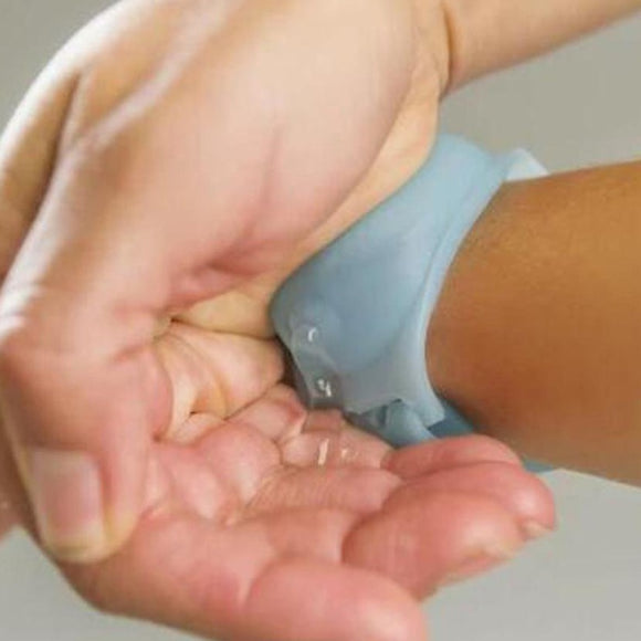Wristband Hand Dispenser Hand Sanitizer Disinfectant Silicone Bracelet