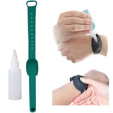 Wristband Hand Dispenser Hand Sanitizer Disinfectant Silicone Bracelet