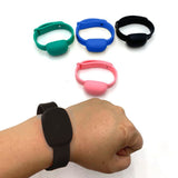 Wristband Hand Dispenser Hand Sanitizer Disinfectant Silicone Bracelet